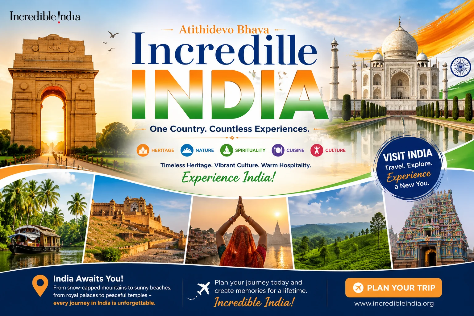 Incredible India — Visit India travel promotion