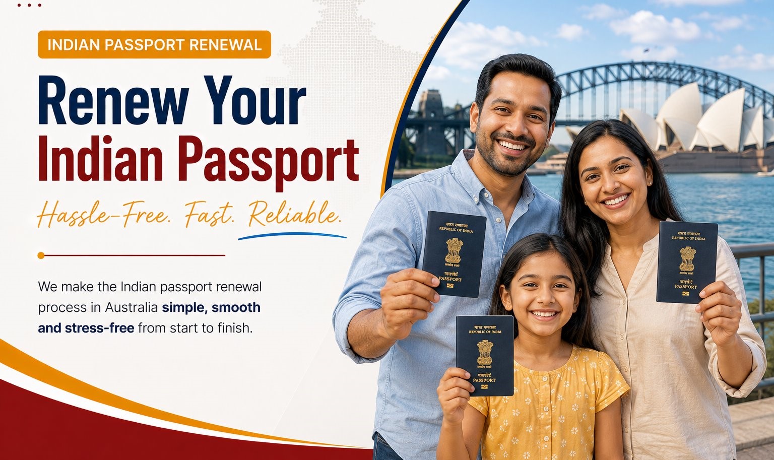 Indian passport renewal documents — iVacs Australia